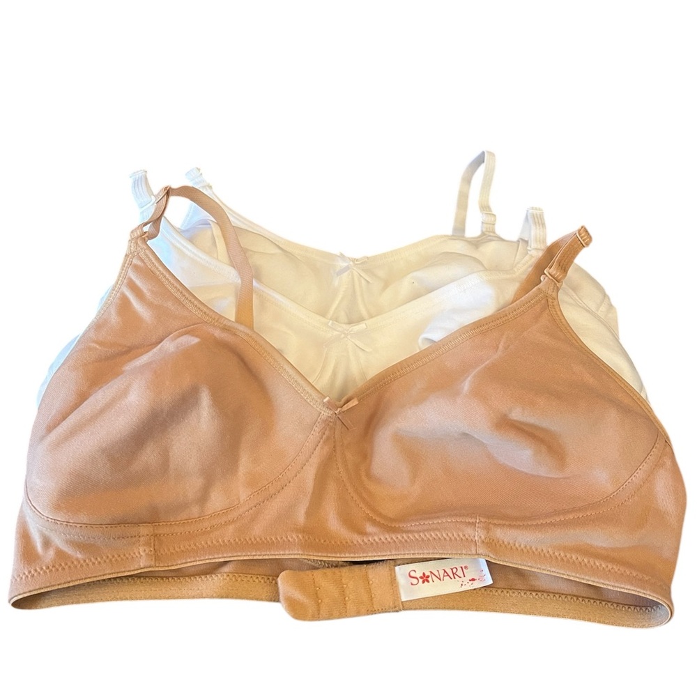 3 NWOT Cotton Bras by SONARI